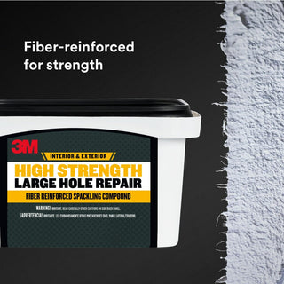 3M High Strength Large Hole Repair, 32 oz, LHR-32-BB