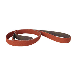 3M Cloth Belt 947D, 120 X-weight, 3/4 in x 18 in, Fabri-lok, Full-flex,Scallop B