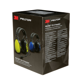 3M PELTOR CH-3 Headset with PTT Neckband MT74H52B-111, FLX2