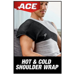 ACE Shoulder Hot/Cold Wrap 208612, One Size - Adjustable