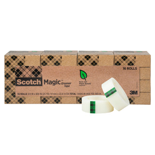 Scotch® Magic Greener Tape 812-16P, 3/4 In X 900 In (19 mm X 22,8 M)