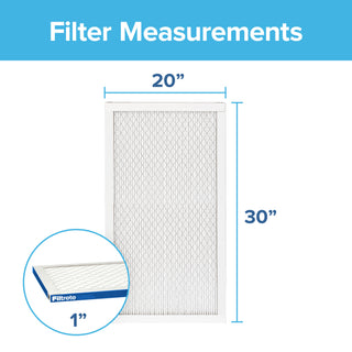 Filtrete Elite Allergen Reduction Filter EA22-2PK-1E, 20 in x 30 in x 1 in