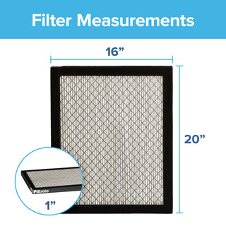 Filtrete Ultrafine Particle Reduction Filter UF00-2PK-1E, 16 in x 20 in x 1 in