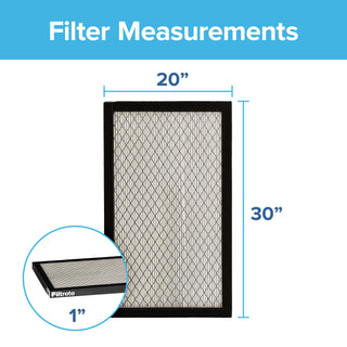 Filtrete Ultrafine Particle Reduction Filter UF22-2PK-1E, 20 in x 30 in x 1 in