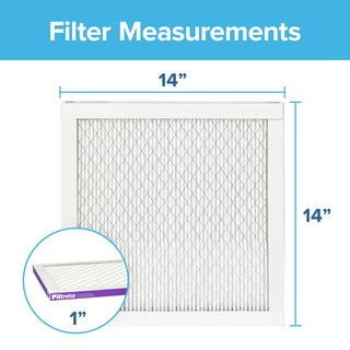 Filtrete Ultra Allergen Reduction Filter UR11-2PK-1E, 14 in x 14 in x 1 in