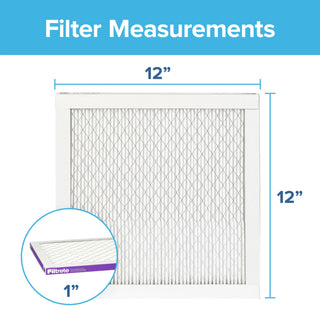 Filtrete Ultra Allergen Reduction Filter UR10-2PK-1E, 12 in x 12 in x 1 in