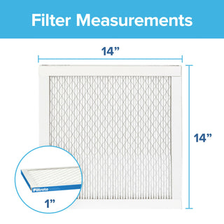 Filtrete Ultimate Allergen Reduction Filter UT11-2PK-1E, 14 in x 14 in x 1 in