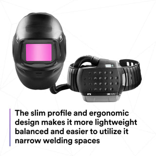 3M Speedglas Heavy-Duty Welding Helmet G5-01 w 3M Adflo High-Altitude PAPR