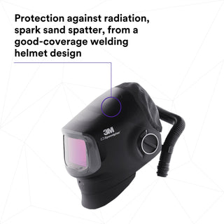 3M Speedglas Heavy-Duty Welding Helmet G5-01 w 3M Adflo High-Altitude PAPR