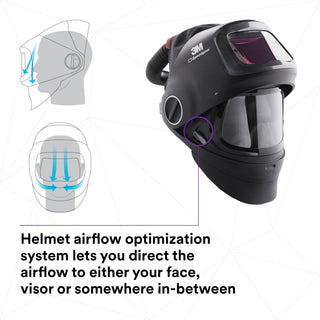 3M Speedglas Heavy-Duty Welding Helmet G5-01 w 3M Adflo High-Altitude PAPR