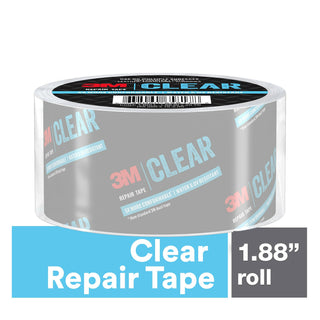 3M Clear Repair Tape RT-CL60, 1.88 in x 20 yd (48 mm x 18.2 m)