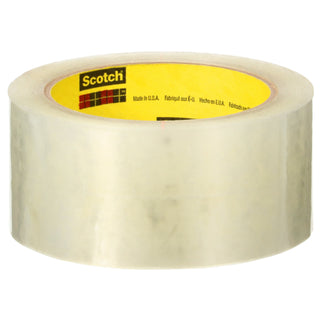 Scotch® High Tack Box Sealing Tape 375+, Clear, 48 mm x 50 m