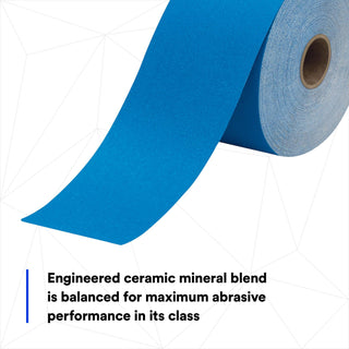 3M Stikit Blue Abrasive Sheet Roll 321U, 36225, 320 grade, 2-3/4 in x 45 yd