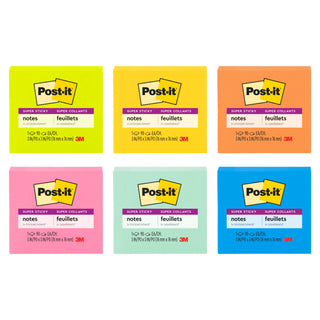 Post-it® Super Sticky Notes 654-SSPK