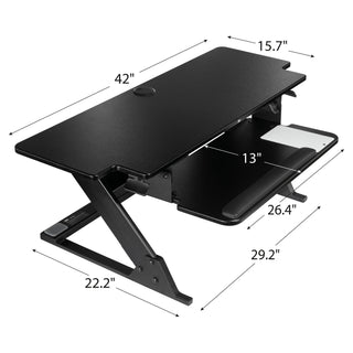 3M Precision Standing Desk XL Easy Lift SD70B