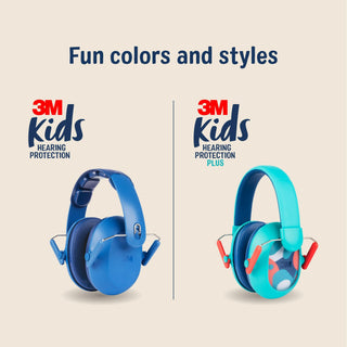 3M Kids Hearing Protection Plus PKIDSP-TEAL, Teal