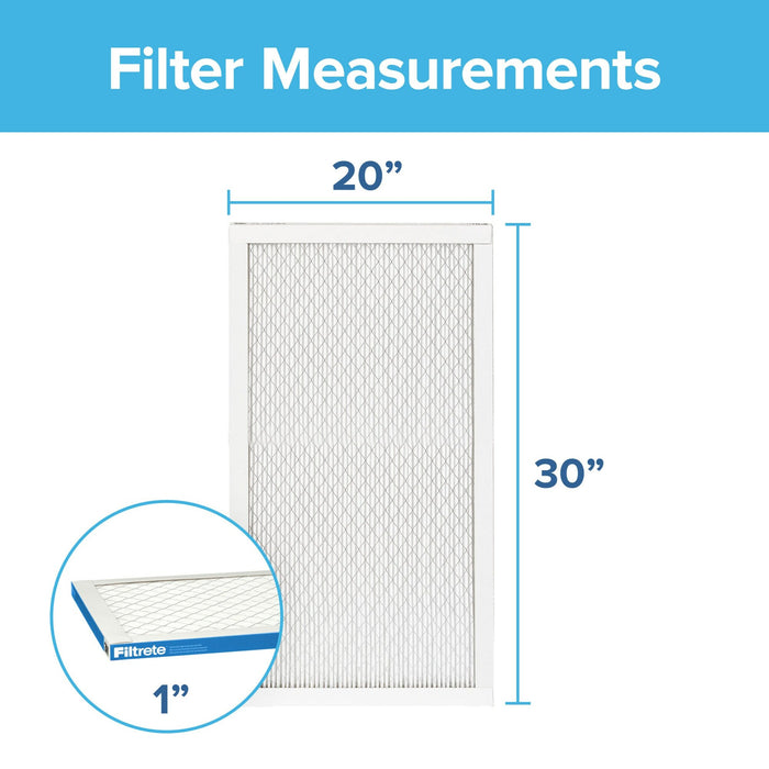 Filtrete High Performance Air Filter 1900 MPR UT22-4, 20 in x 30 in x 1 in