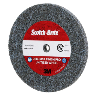 Scotch-Brite Deburr & Finish Pro Unitized Wheel, DP-UW, 8C Coarse+