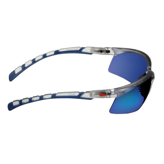 3M Solus 2000 Series, S2008AS-CLR, Clear/Blue Temples