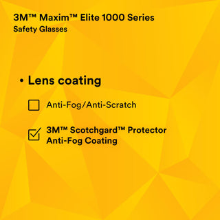 3M Maxim Elite 1000 Series, MXE1002SGAF-BLK, Black Frame