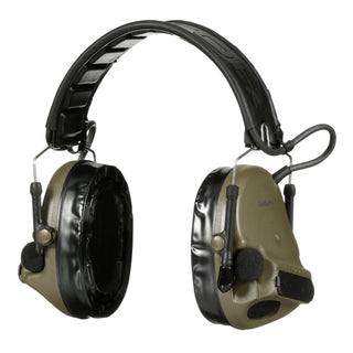 3M PELTOR ComTac V Hearing Defender Headset MT20H682FB-09 GN,Foldable, Green