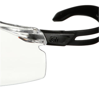 3M SecureFit 500 Series SF501AF-BLK, Black, Clear Anti-Fog/Anti-
Scratch Lens