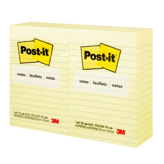 Post-it® Notes 660, 4 in x 6 in (101 mm x 152 mm)