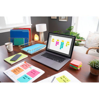 Post-it® Notes 654-5PK, 3 in x 3 in (76 mm x 76 mm)