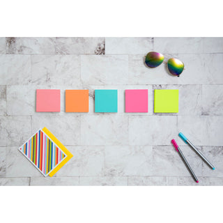 Post-it® Notes 654-5PK, 3 in x 3 in (76 mm x 76 mm)