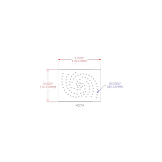 3M Cubitron II Hookit Film Sheet 775L, 400+, 3 in x 4 in, Die M574