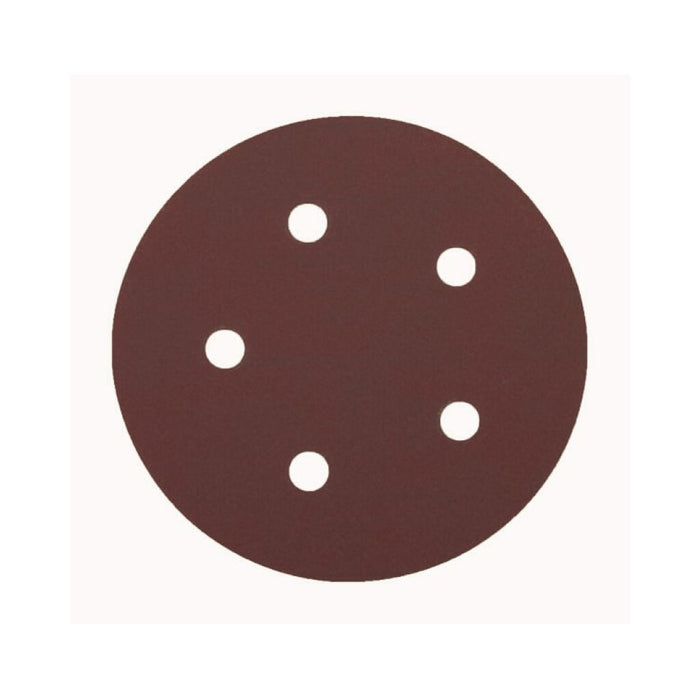 3M Hookit Paper Disc 763U, P100 F-weight, 5 in x NH, D/F 5HL, Die500FH