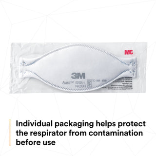 3M Aura Particulate Respirator 9205+, N95