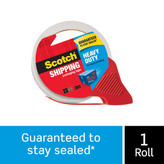 Scotch® Heavy Duty Shipping Packaging Tape 3850SRDESF12GC, 1.88 in x 38.2 yd