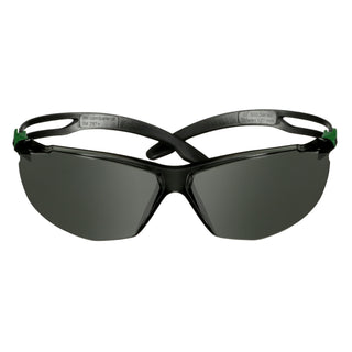 3M SecureFit 500 Series SF530AF-GRN, Black/Green, IR 3.0 Gray AF-AS Lens