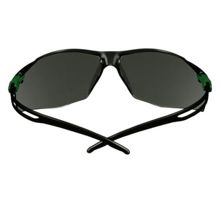 3M SecureFit 500 Series SF530AF-GRN, Black/Green, IR 3.0 Gray AF-AS Lens