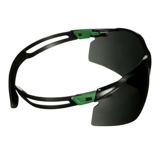 3M SecureFit 500 Series SF550AF-GRN, Black/Green, IR 5.0 Gray AF-AS Lens