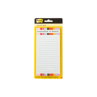 Post-it® Notes LIST-KIND, 3.8 in x 7.8 in (96.5 mm x 198 mm)