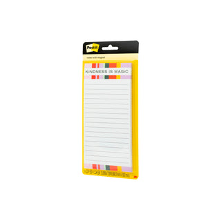 Post-it® Notes LIST-KIND, 3.8 in x 7.8 in (96.5 mm x 198 mm)