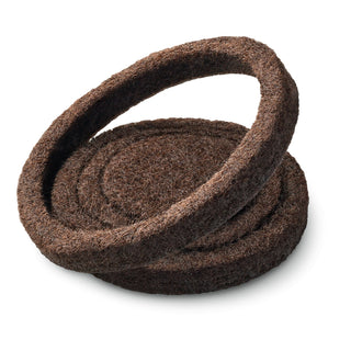 Scotch Custom Fit Felt Pads SP882-NA, Brown, 1.5 in, 20 ct