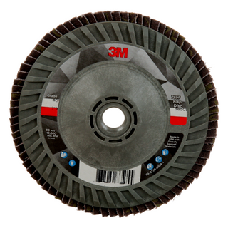 3M Flap Disc 769F, 40+, T27 Quick Change, 5 in x 5/8 in-11