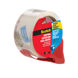 Scotch® Heavy Duty Shipping Packaging Tape 3850S-RD-12GC, 1.88 in x 38.2 yd