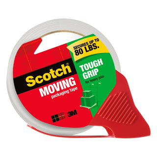 Scotch® Moving Tough Grip Packaging Tape 3500S-RD-36GC, 1.88 in x 38.2yd