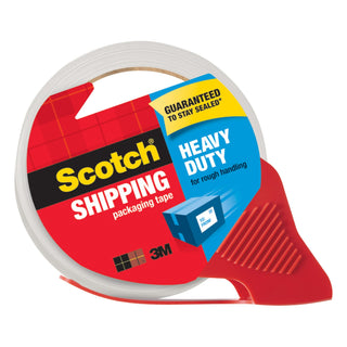 Scotch® Heavy Duty Shipping Packaging Tape 3850-RD-36GC, 1.88 in x 54.6 yd