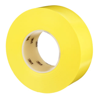 3M Durable Floor Marking Tape 971, Yellow, 2 in x 36 yd, 17 mil, 6Roll/Case