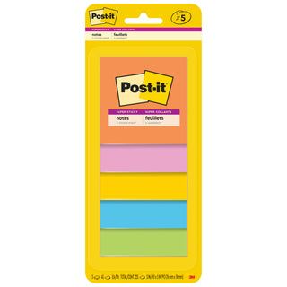 Post-it® Notes 3321-5SSAU, 3 in x 3 in (76 mm x 76 mm)