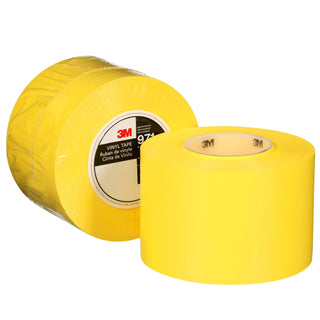 3M Durable Floor Marking Tape 971, Yellow, 4 in x 36 yd, 17 mil, 3 Rolls/Case