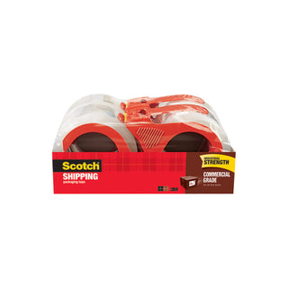 Scotch® Commercial Grade Shipping Packaging Tape 3750-4RD-6GC