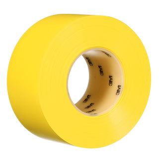 3M Durable Floor Marking Tape 971, Yellow, 3 in x 36 yd, 17 mil, 4 Rolls/Case