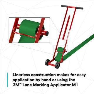 3M Durable Floor Marking Tape 971, Green, 3 in x 36 yd, 17 mil, 4 Rolls/Case