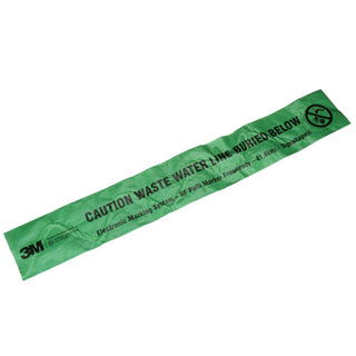 3M Electronic Marking System (EMS) Warning Tape 7904-XT, Green, 6 in, WWater